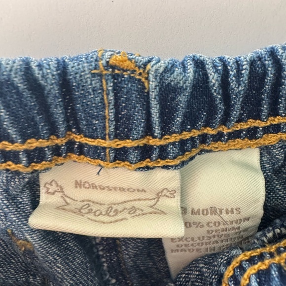 Vintage Nordstrom Baby Pilot In Training Baby Jeans Size 3M - Picture 5 of 5
